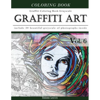 Graffiti Art-Art Therapy Coloring Book Greyscale: Creativity and Mindfulness Sketch Greyscale Coloring Book for Adults and Grown ups - Paperback