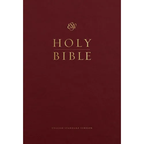 ESV Pew and Worship Bible, Large Print (Burgundy)