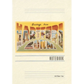 Vintage Lined Notebook Greetings from Hartford