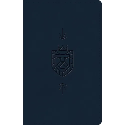 ESV Holy Bible for Kids (Trutone, Dark Blue, Lion of Judah Design)