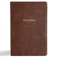 CSB Grace Bible, Brown Leathertouch (Dyslexia Friendly)