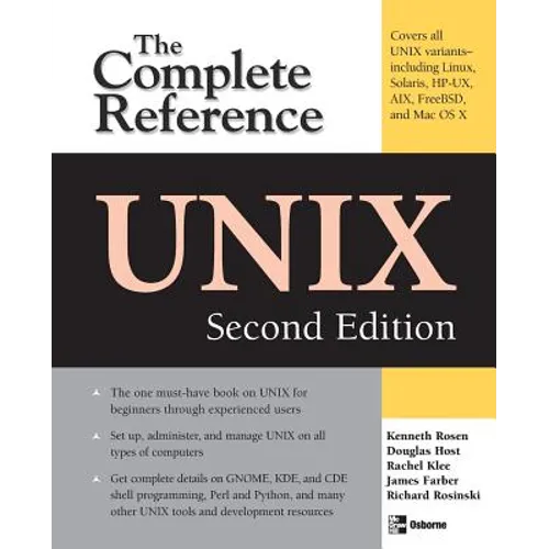 Unix: The Complete Reference, Second Edition