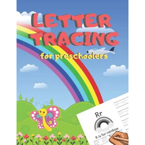Letter Tracing for Preschoolers: Handwriting Practice Alphabet Workbook for Kids Ages 3-5, Toddlers, Nursery, Kindergartens, Homeschool - Learning to