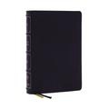 Nkjv, Large Print Thinline Reference Bible, Blue Letter, MacLaren Series, Leathersoft, Black, Comfort Print: Holy Bible, New King James Version