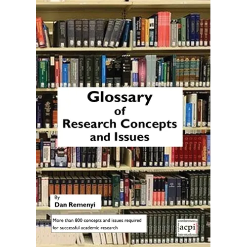 A Glossary of Research Concepts and Issues