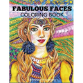 Fabulous Faces Coloring Book