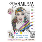 My Nail Spa color-in book: Learn too be a nail artist - Paperback