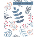 Cornell Note Taking: Floral Note Taking System Book For Students