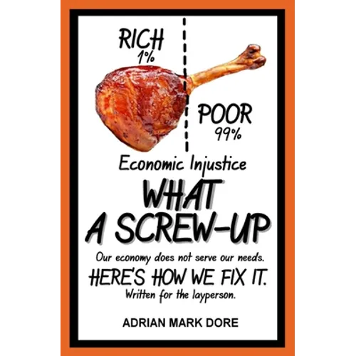 Economic Injustice - What A Screw-Up: How you can help get the economy to work for the majority.