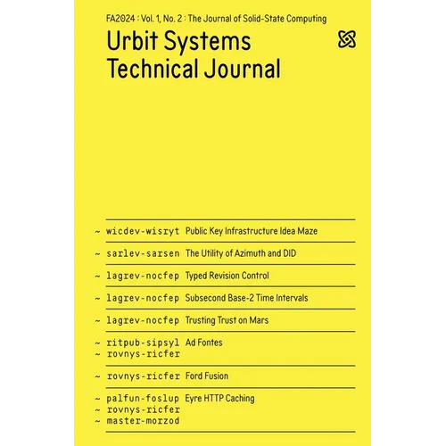 Ustj V1n2: Fa2024