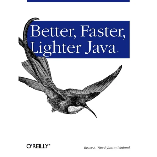 Better, Faster, Lighter Java