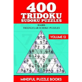 400 Tridoku Sudoku Puzzles: Hard Triangular Sudoku Puzzles