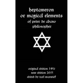 Heptameron: or Magical Elements
