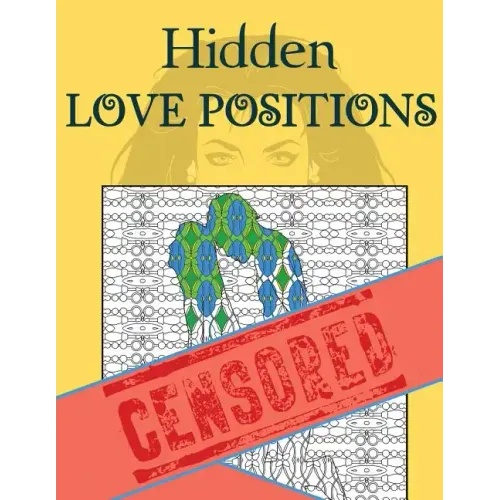 Hidden Love Positions Adult Coloring Book