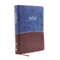 NIV, the Woman's Study Bible, Imitation Leather, Blue/Brown, Full-Color: Receiving God's Truth for Balance, Hope, and Transformation
