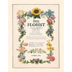 The Florist: Restored Floral Adult Coloring Book from London in 1760 - Paperback
