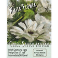 Water Flower Cross Stitch Pattern