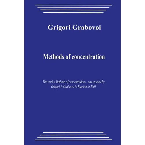Methods of Concentration