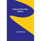 Letters of John Calvin, Volume I - Paperback
