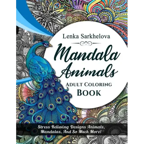 Mandala Animals Coloring Book: Adult Coloring book