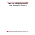 Massachusetts General Hospital 1000 Psychiatry Questions and Annotated Answers