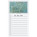 To Do List Notepad: Van Gogh Paintings, Checklist, Task Planner for Grocery Shopping, Planning, Organizing