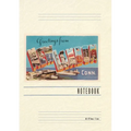 Vintage Lined Notebook Greetings from New London