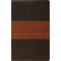 ESV Giant Print Personal Size Bible, Red Letter, Thumb Indexed (Trutone, Forest/Tan, Trail Design)