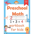 Preschool Math Workbook for kids ages 2 - 4: maths for toddlers with Number Tracing and Matching Activities for 2, 3 and 4 year