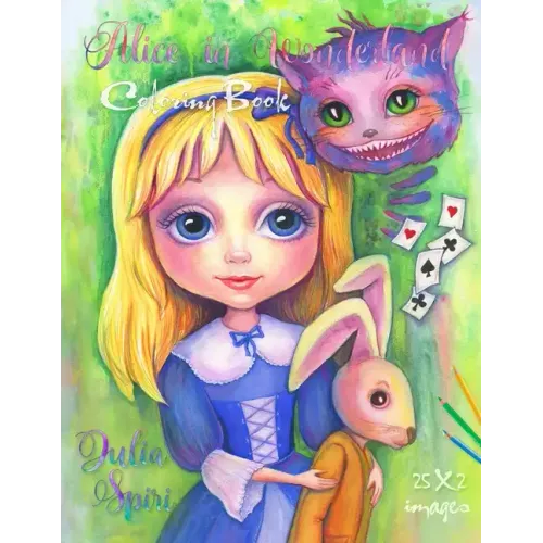 Alice in Wonderland: A Whimsical Coloring Book for Adults