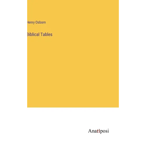 Biblical Tables