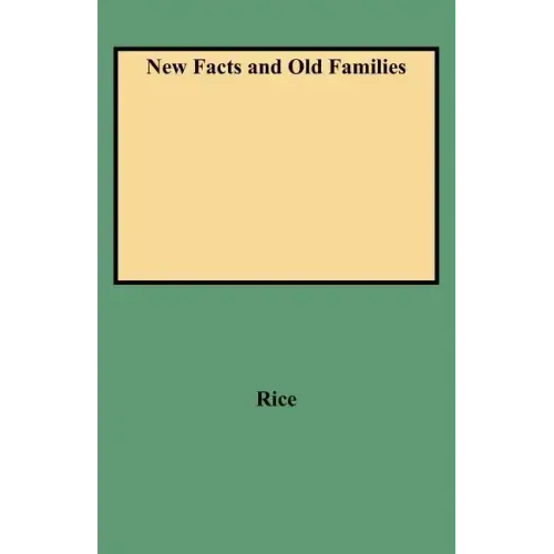 New Facts and Old Families