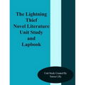 The Lightning Thief Novel Literature Unit Study and Lapbook
