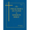 Preacher's Outline & Sermon Bible-KJV-Joshua