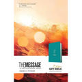 The Message Deluxe Gift Bible (Leather-Look, Hosanna Teal): The Bible in Contemporary Language