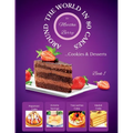 Around the World in 80 Cakes: ...Cookies & Desserts