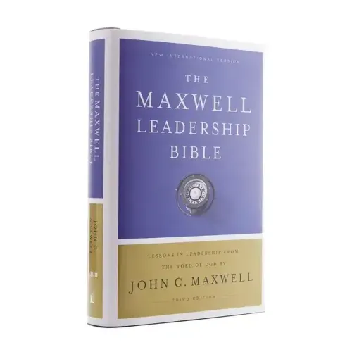 Niv, Maxwell Leadership Bible, 3rd Edition, Hardcover, Comfort Print