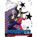 Political Power: Democrats Adult Coloring Book