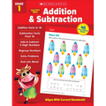 Scholastic Success with Addition & Subtraction Grade 1 Workbook