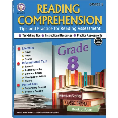 Reading Comprehension, Grade 8