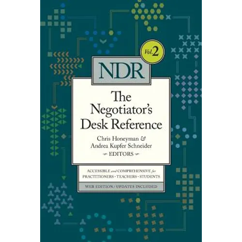 The Negotiator's Desk Reference