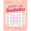 Valentine's Day Sudoku vol.4: 1000+ Easy Medium Hard Sudoku Puzzle Book For Adults - Valentine Gift For Her or Him