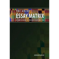 The Arloo Essay Matrix: A simple guide to college essay writing