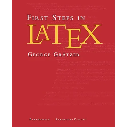 First Steps in Latex