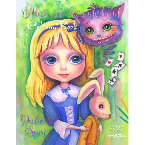 Alice in Wonderland: A Whimsical Coloring Book for Adults