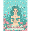 Healing Crystals Coloring Book