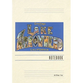 Vintage Lined Notebook Greetings from Lake Arrowhead, California
