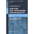 Transactions on Large-Scale Data- And Knowledge-Centered Systems IV: Special Issue on Database Systems for Biomedical Applications