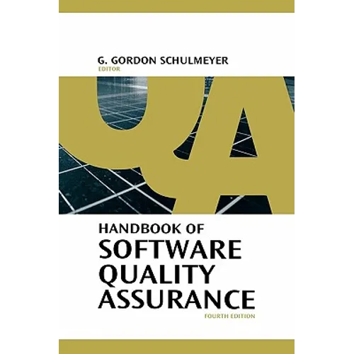 Handbook of Software Quality Assurance