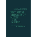Statistical Theories of Mental Test Scores